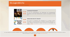 Desktop Screenshot of die-jugendkirche.de
